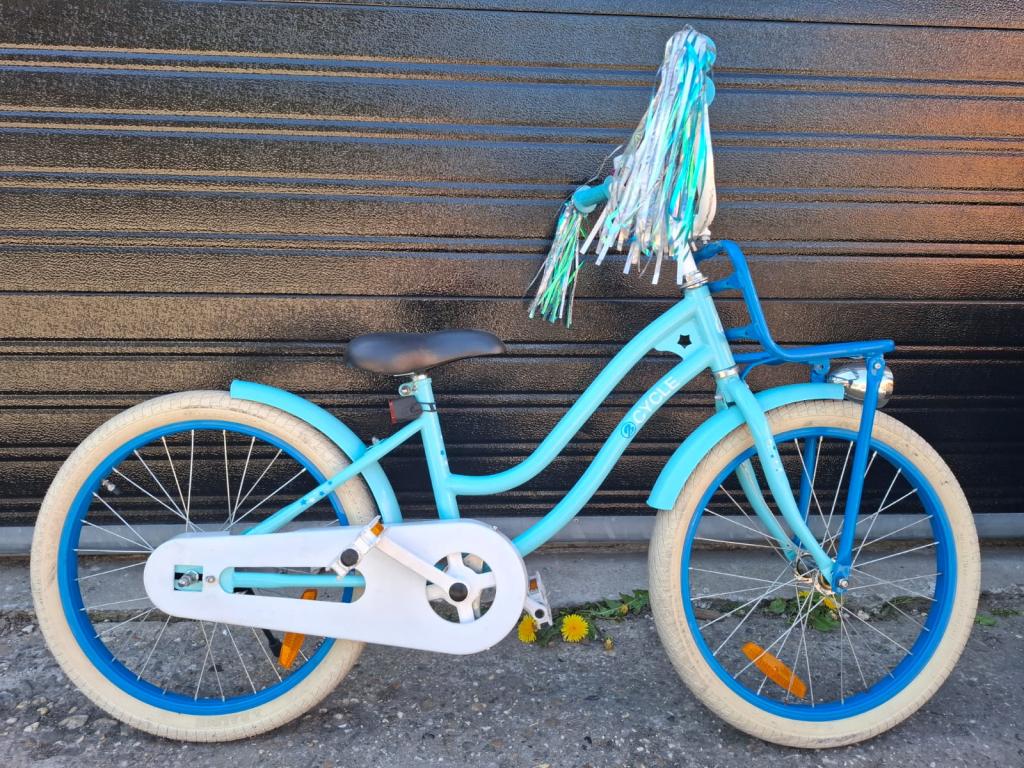 20 inch 2 cycle meisjesfiets, Terugtraprem, Niet ingevuld, Zo goed als nieuw, 20 inch