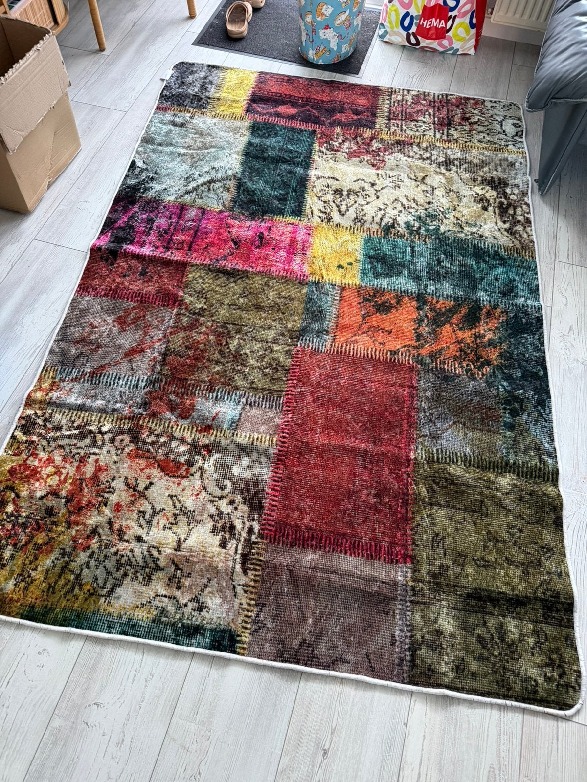 Vloerkleed 150x230 cm, Ophalen of Verzenden, Zo goed als nieuw, Rechthoekig, 200 cm of meer