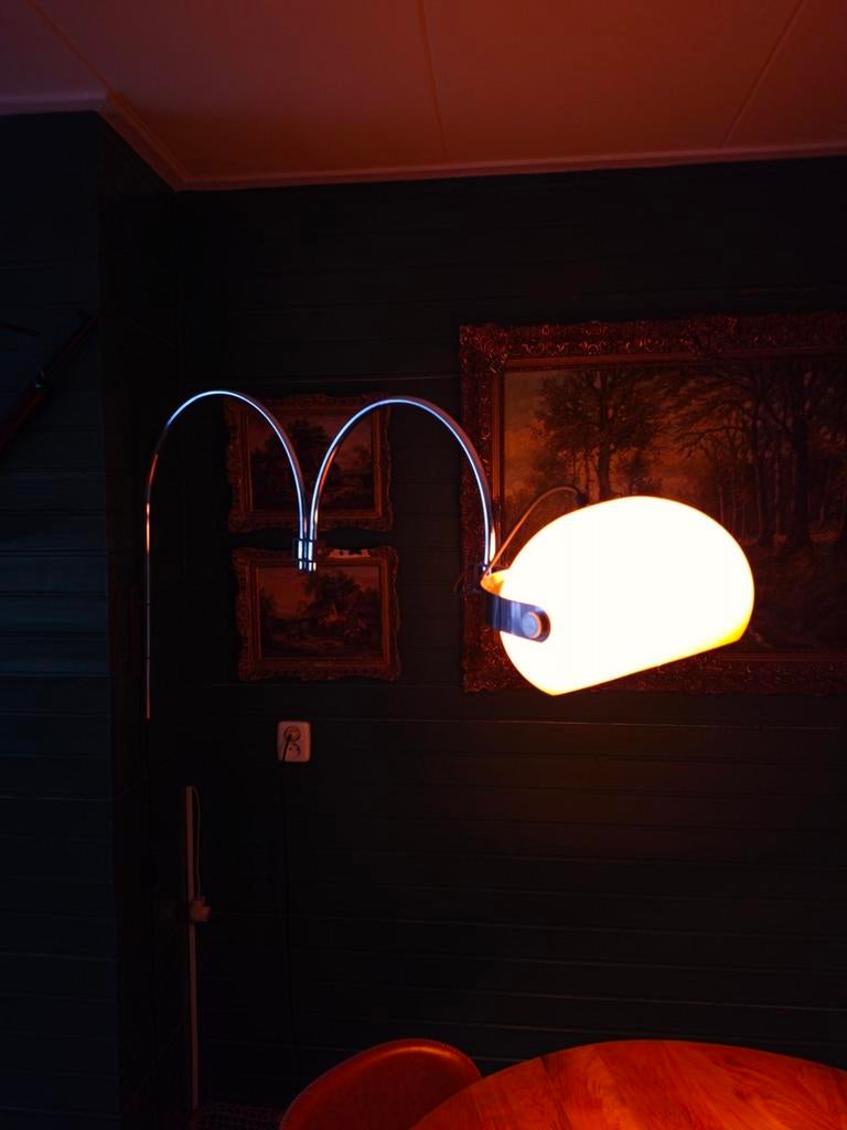 Dijkstra dubbele booglamp - Vintage design vloerlamp, Ophalen