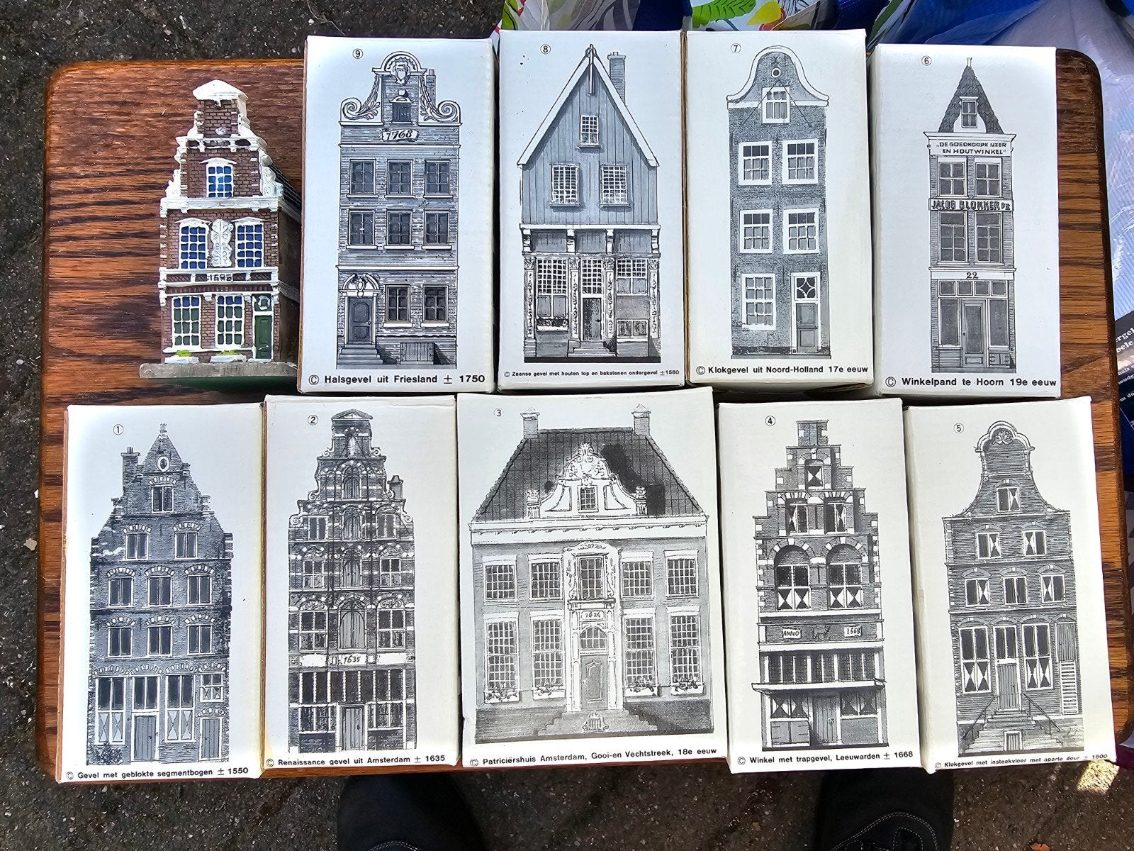Blokker Grachtenhuizen Serie 1896-1996 - 100 jaar, Ophalen