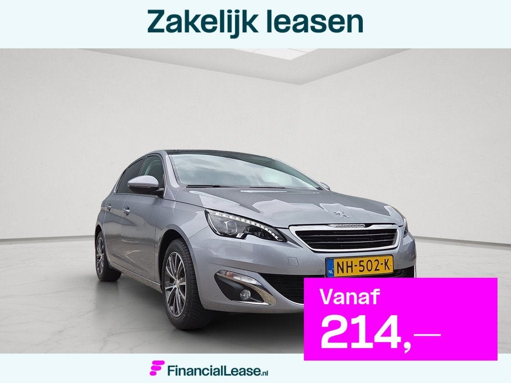Peugeot 308 1.2 Blue Lease Premium, Voorwielaandrijving, Stof, Gebruikt, 49 €/maand
