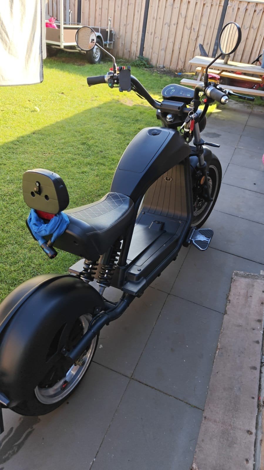 LUQI HL 6.0  E-Chopper, Gebruikt, 47 tot 51 cm, 50 km per accu of meer, Ophalen