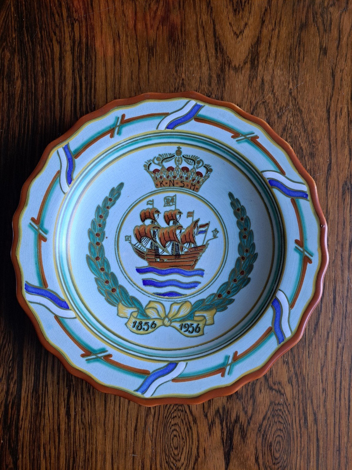 Herdenkingsbord KNSM 100 jaar, Antiek en Kunst, Ophalen of Verzenden