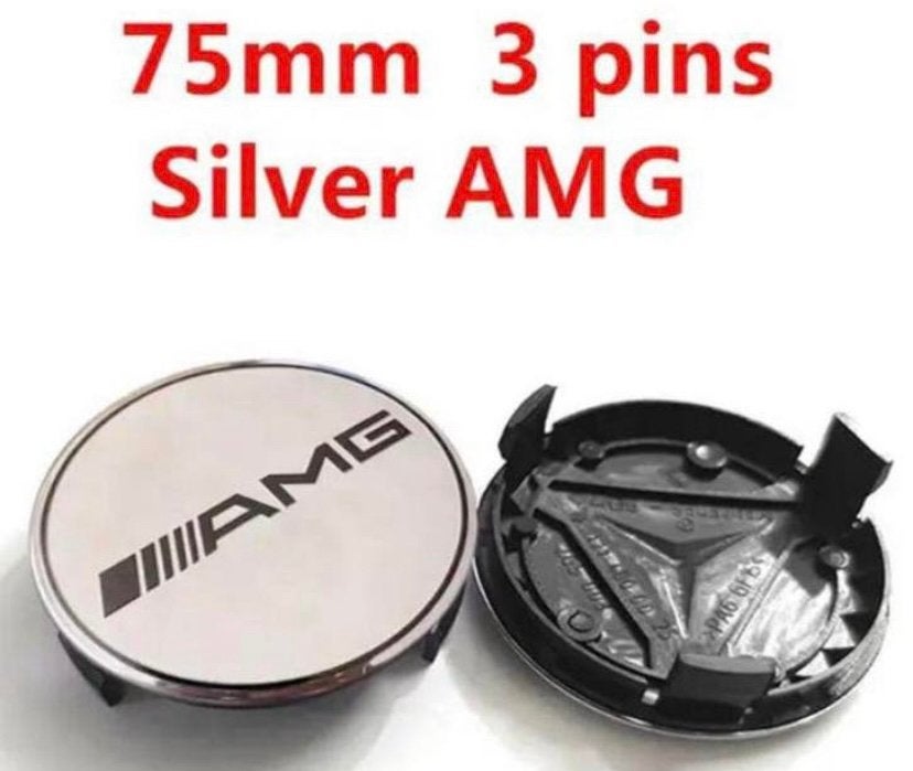 AMG Zilver/Zwart+Affalterb.Nieuw€5,-P.st.Mercedes€3,50P.st., Verzenden, Nieuw