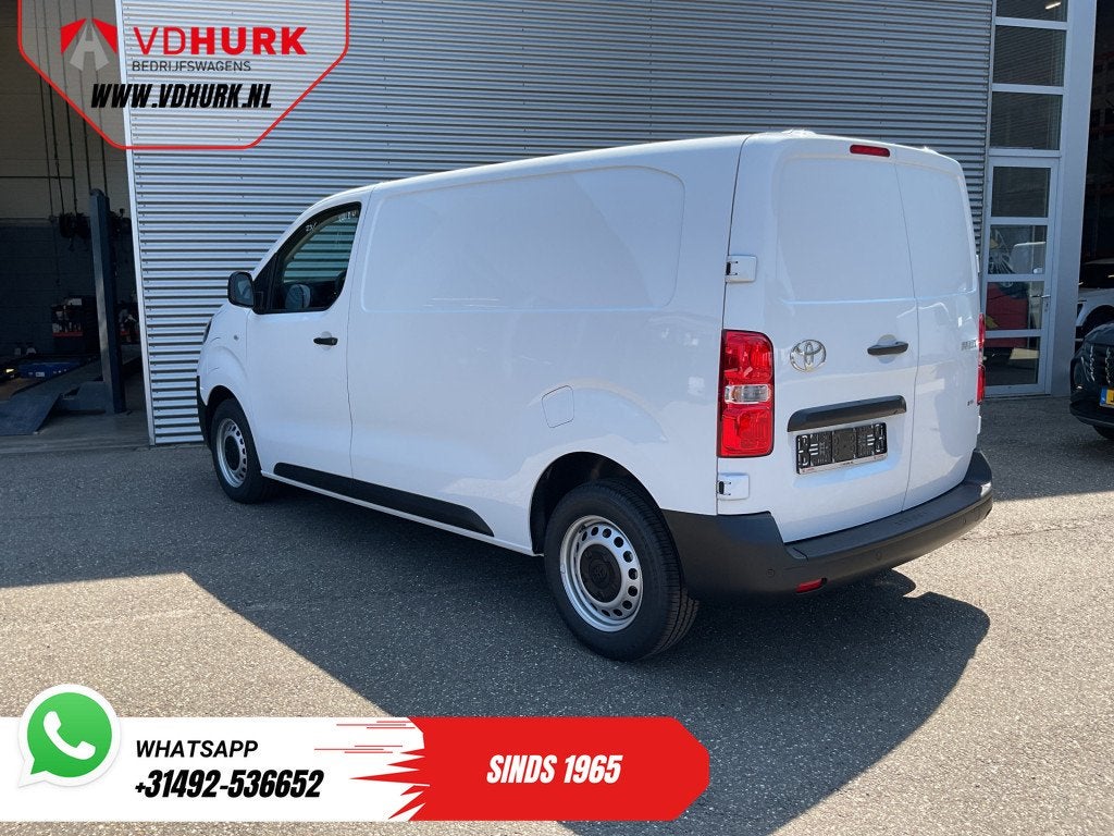 Toyota e-ProAce Worker 50 kWh 230 km WLTP Adapt.Cruise/ Snel, Auto's, 1849 kg, Gebruikt, 230 km, Wit