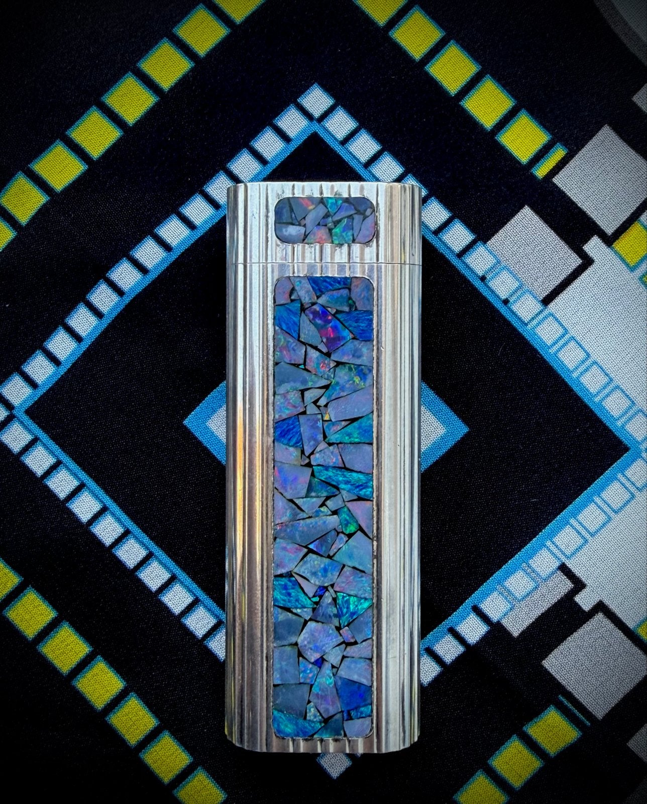 Cartier Vintage Opal Gas Lighter, Ophalen of Verzenden