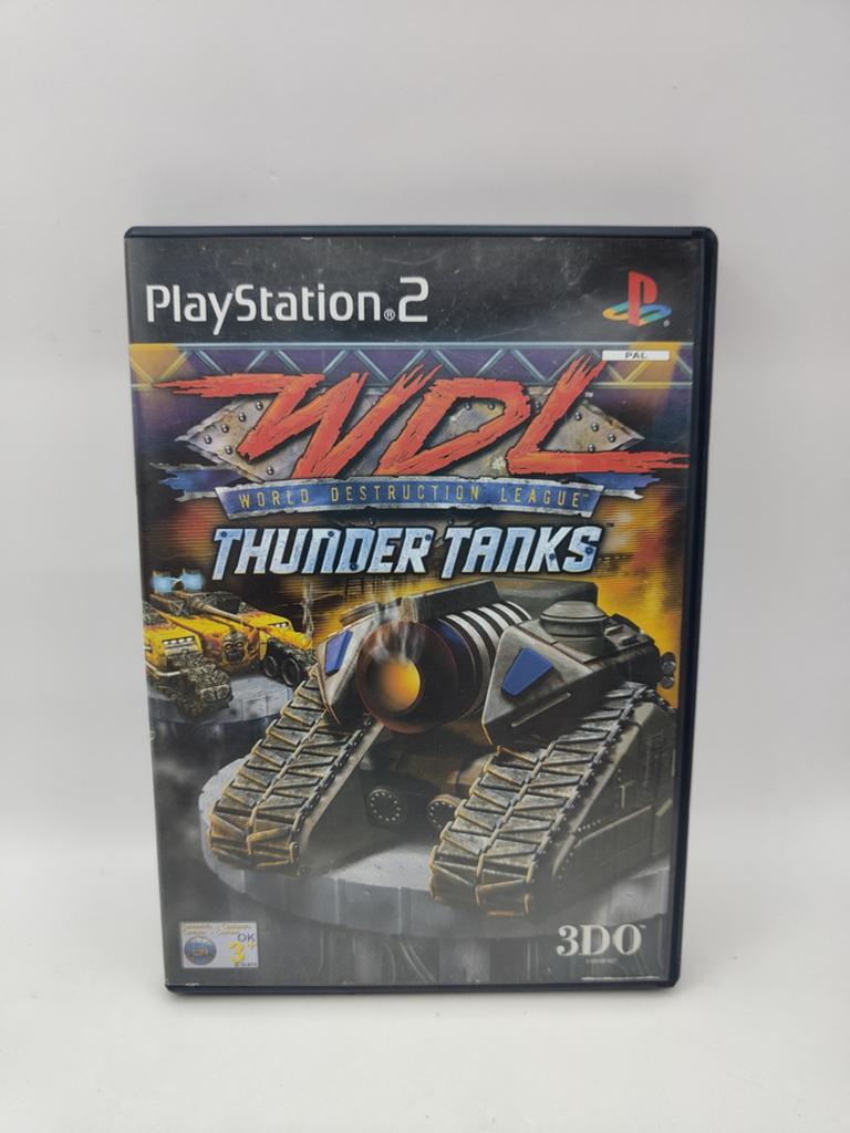 WDL Thunder Tanks PlayStation 2 (PS2), Spelcomputers en Games, Games | Sony PlayStation 2, Gebruikt, Shooter, 1 speler, Vanaf 12 jaar