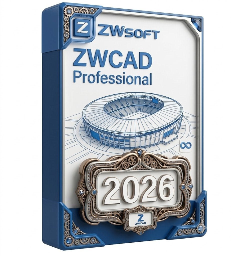 ZWCAD Professional 2026, Computers en Software, Ophalen, Nieuw, Windows