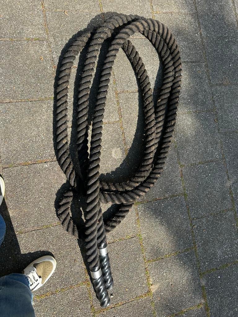 8x Battle rope 12KG – heavy duty, Sport en Fitness, Fitnessmaterialen, Ophalen of Verzenden, Zo goed als nieuw, Battle rope