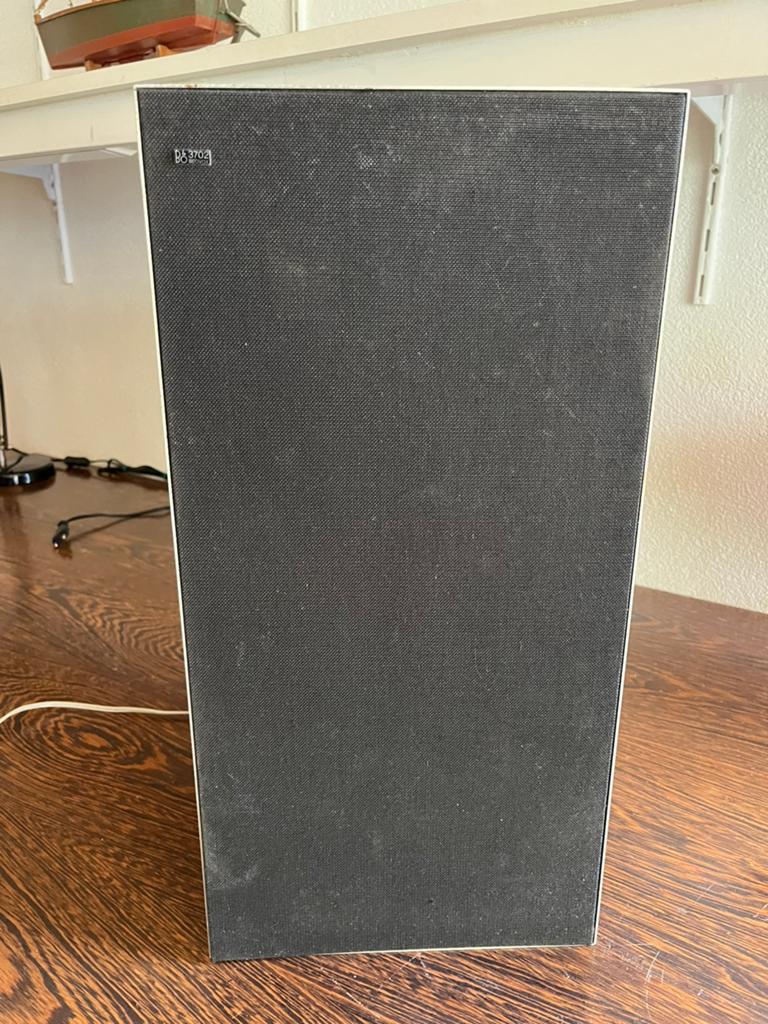 B&O Beovox 3702 Vintage Luidspreker - 40/75 Watt, Gebruikt, 60 tot 120 watt, Front, Rear of Stereo speakers, Ophalen