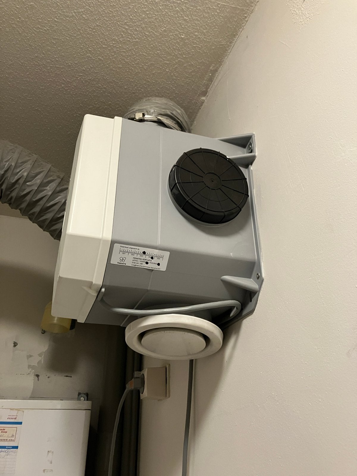 Itho Daalderop CVE-S ECO Ventilatie-unit, Doe-het-zelf en Verbouw, Ventilatie en Afzuiging, Ophalen, Gebruikt, Ventilator en Afzuiger