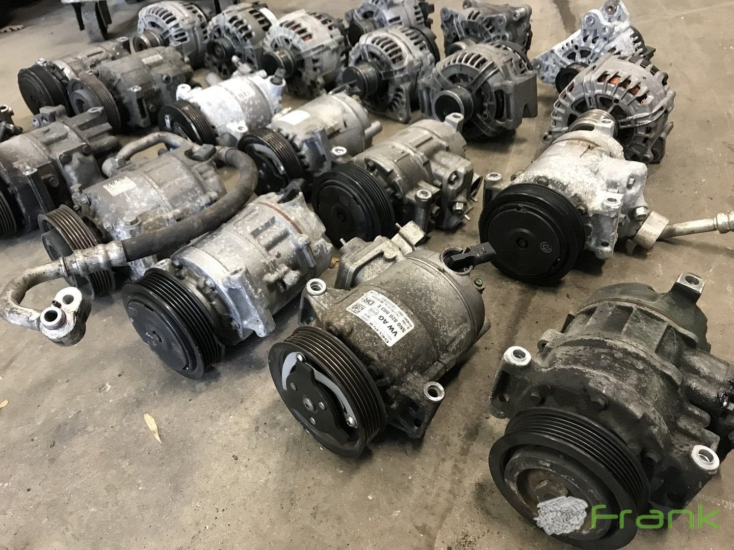 aircopomp vw seat skoda audi enz,  airco pomp dynamo startmo, Auto-onderdelen, Gebruikt, Seat, -, -