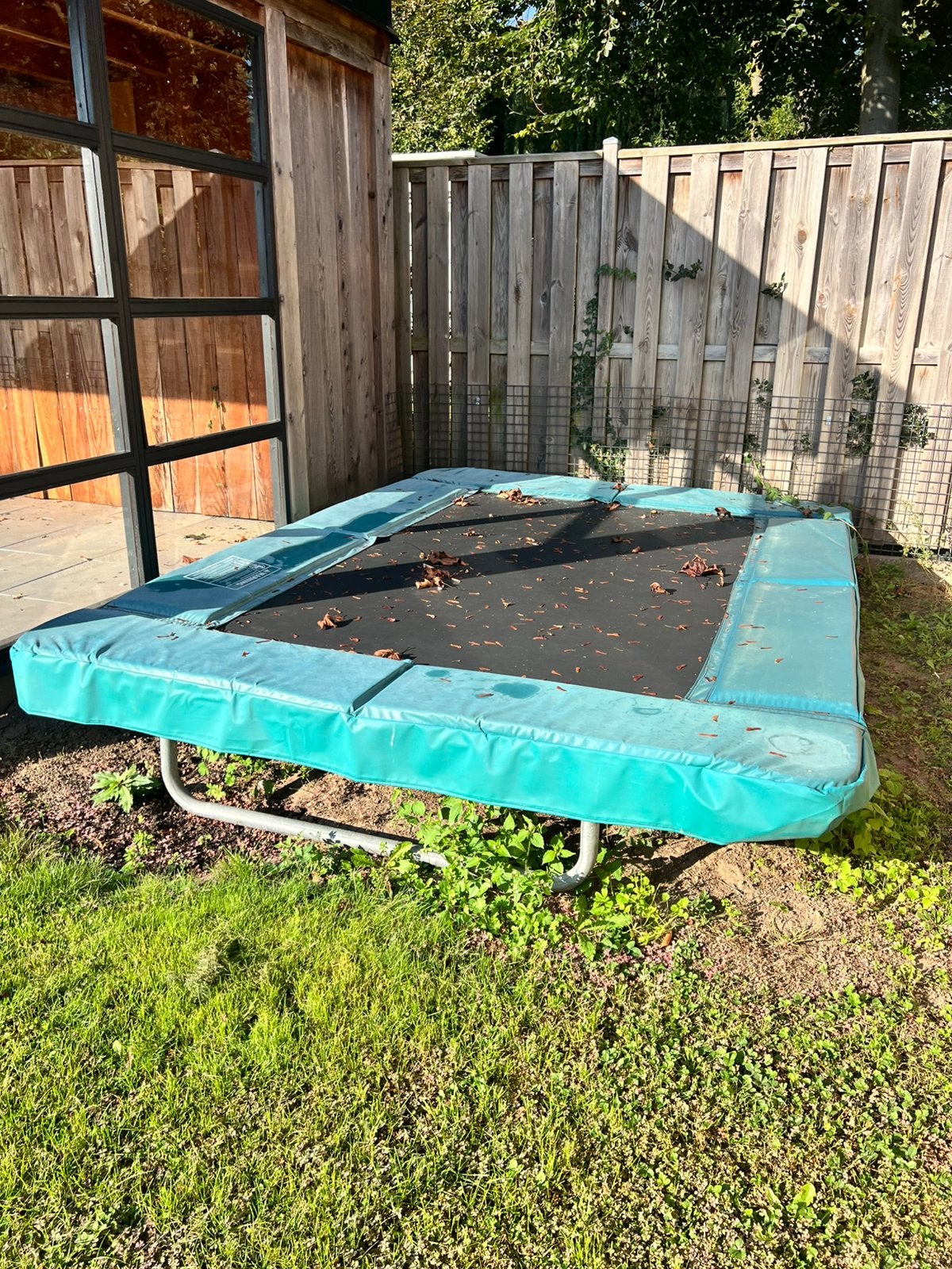 Trampoline, Ophalen, Gebruikt