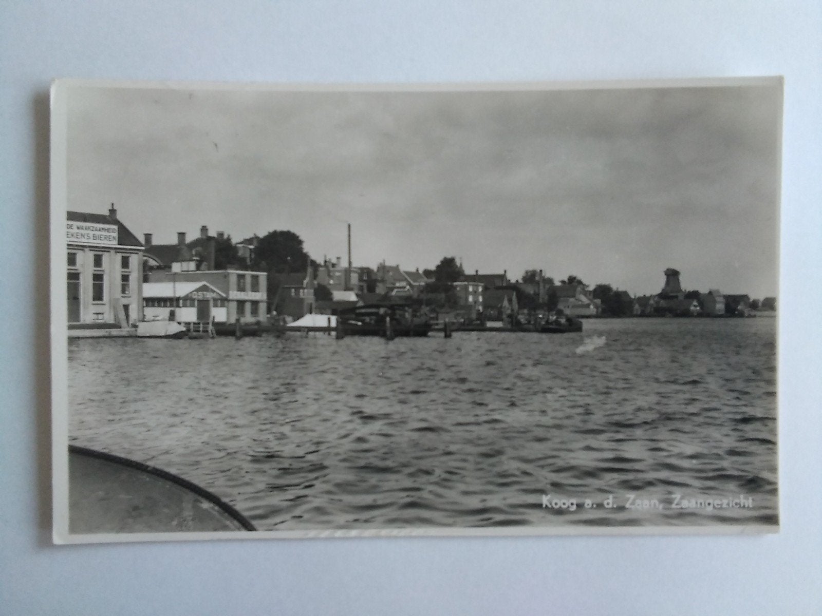 Ansichtkaart Koog ad Zaan Zaangezicht 1955, Verzenden, 1940 tot 1960, Noord-Holland