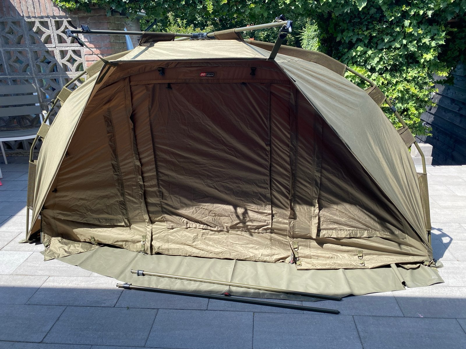 JRC Stealth Bloxx Compact 2G Bivvy - Compacte Vistent, Caravans en Kamperen, Ophalen, Gebruikt, Tot en met 2