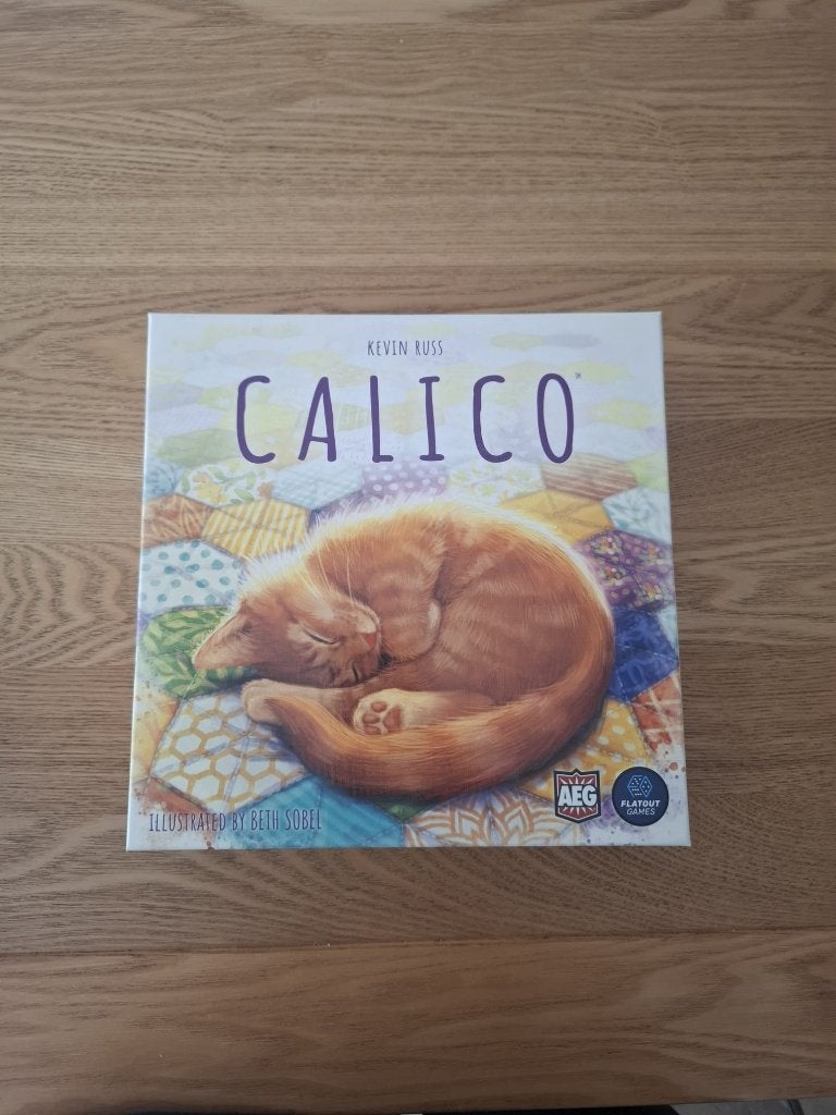 Calico (EN) - incl. promo en gekleurde insert, Een of twee spelers, Ophalen of Verzenden, Zo goed als nieuw