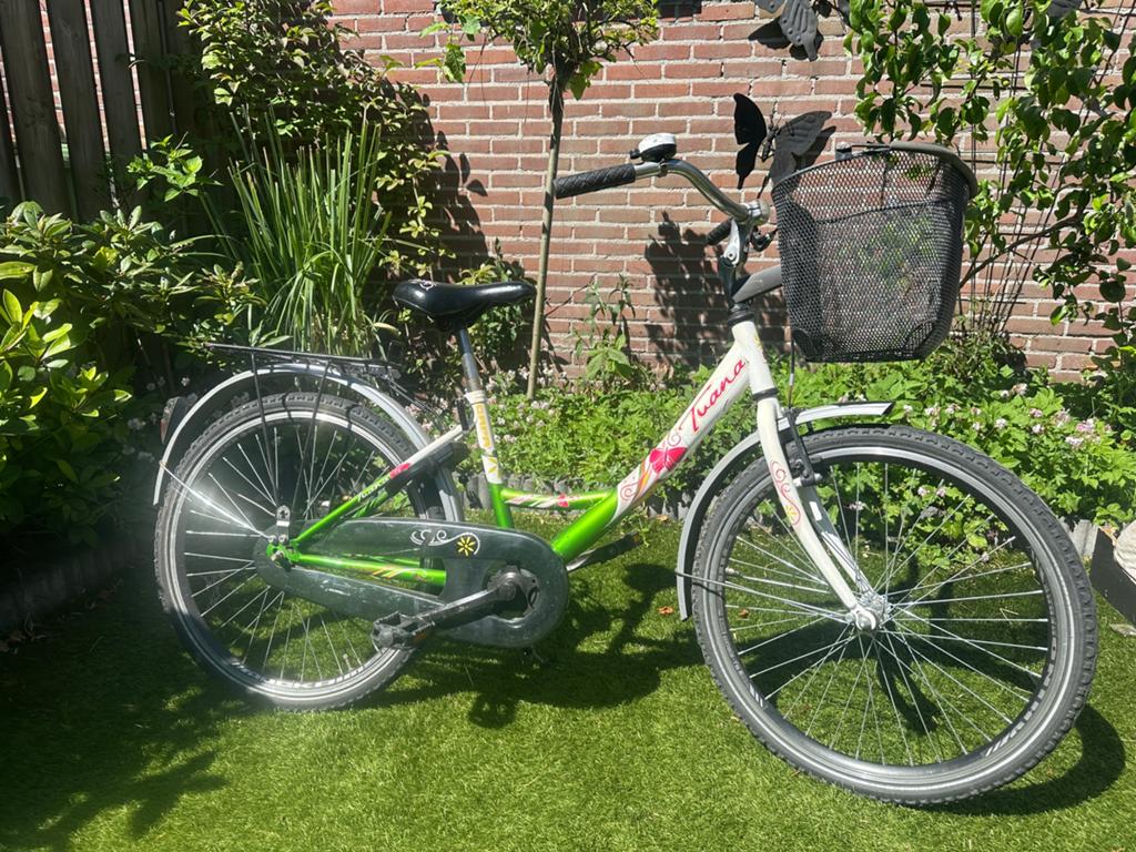 Altec tuana meisjes fiets 24 inch, Minder dan 47 cm, Ophalen, Gebruikt