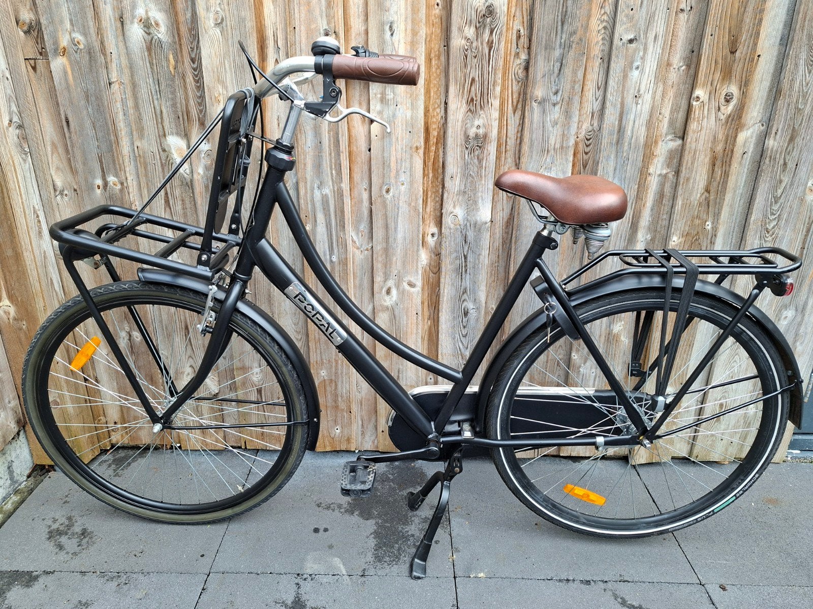 dames transport fiets 28 inch 57 cm frame en versnellingen, Versnellingen, 56 cm of meer, Zo goed als nieuw, Ophalen