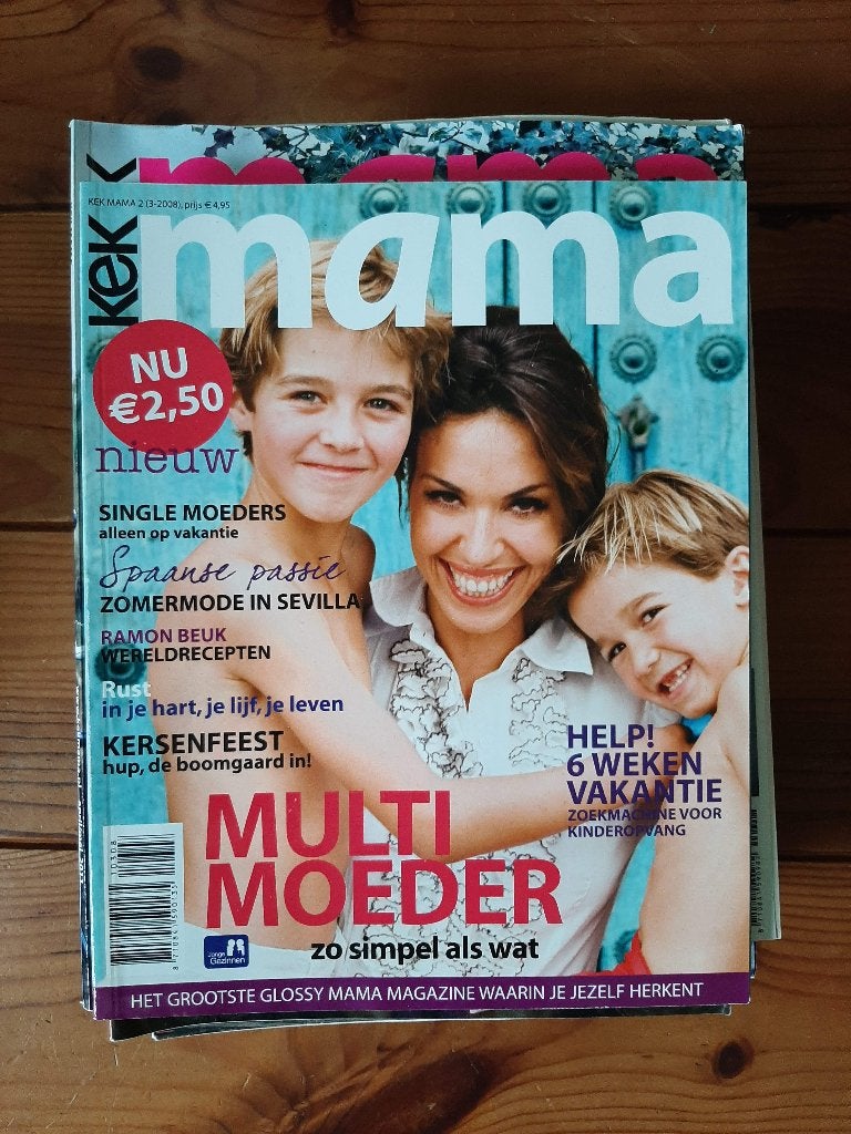 Tijdschriften: Ouders van Nu, Kek Mama, etc. Gratis ophalen!, Ophalen, Gelezen, Overige typen