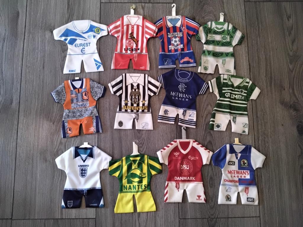 Verzameling voetbal minidress, Ophalen of Verzenden, Buitenlandse clubs