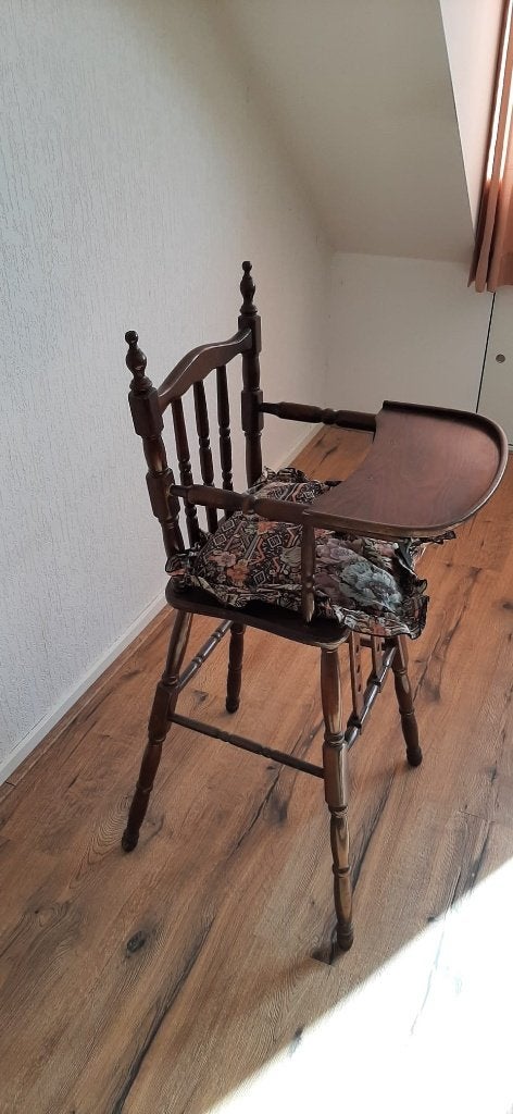 vintage/ brocante kinderstoel, Kinderen en Baby's, Ophalen, Gebruikt, Overige typen