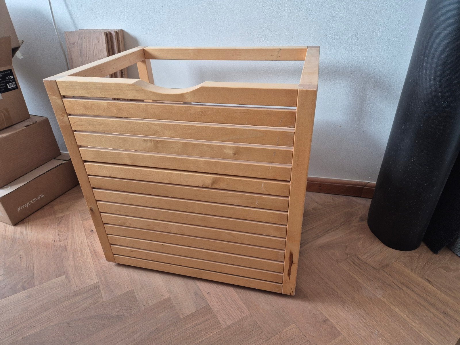 2x IKEA Kastje op wielen - 50x50x37 cm, Ophalen, Gebruikt
