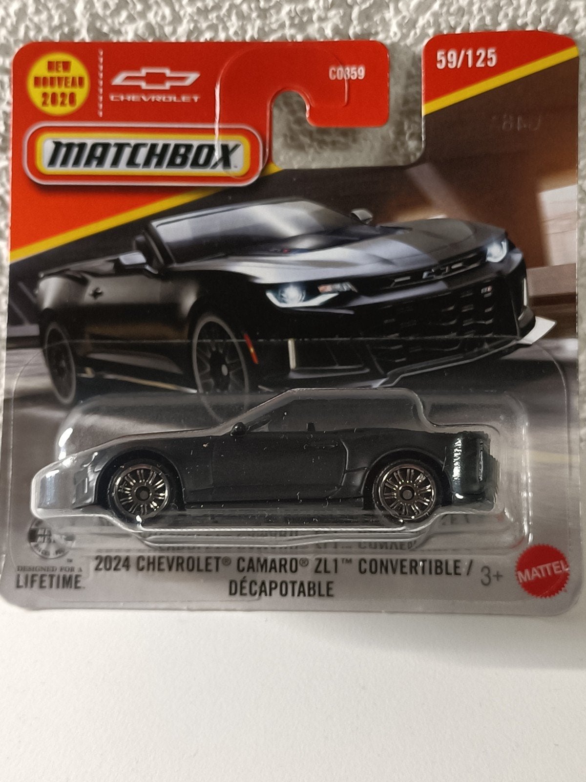 Matchbox 2024 Chevrolet Camaro ZL1 Convertible, Ophalen of Verzenden, Nieuw