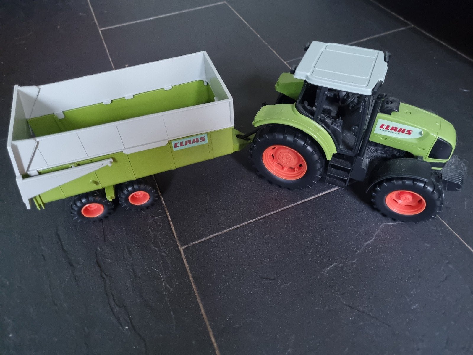claas trekker met ladewagen, Ophalen, Tractor of Landbouw, Overige merken