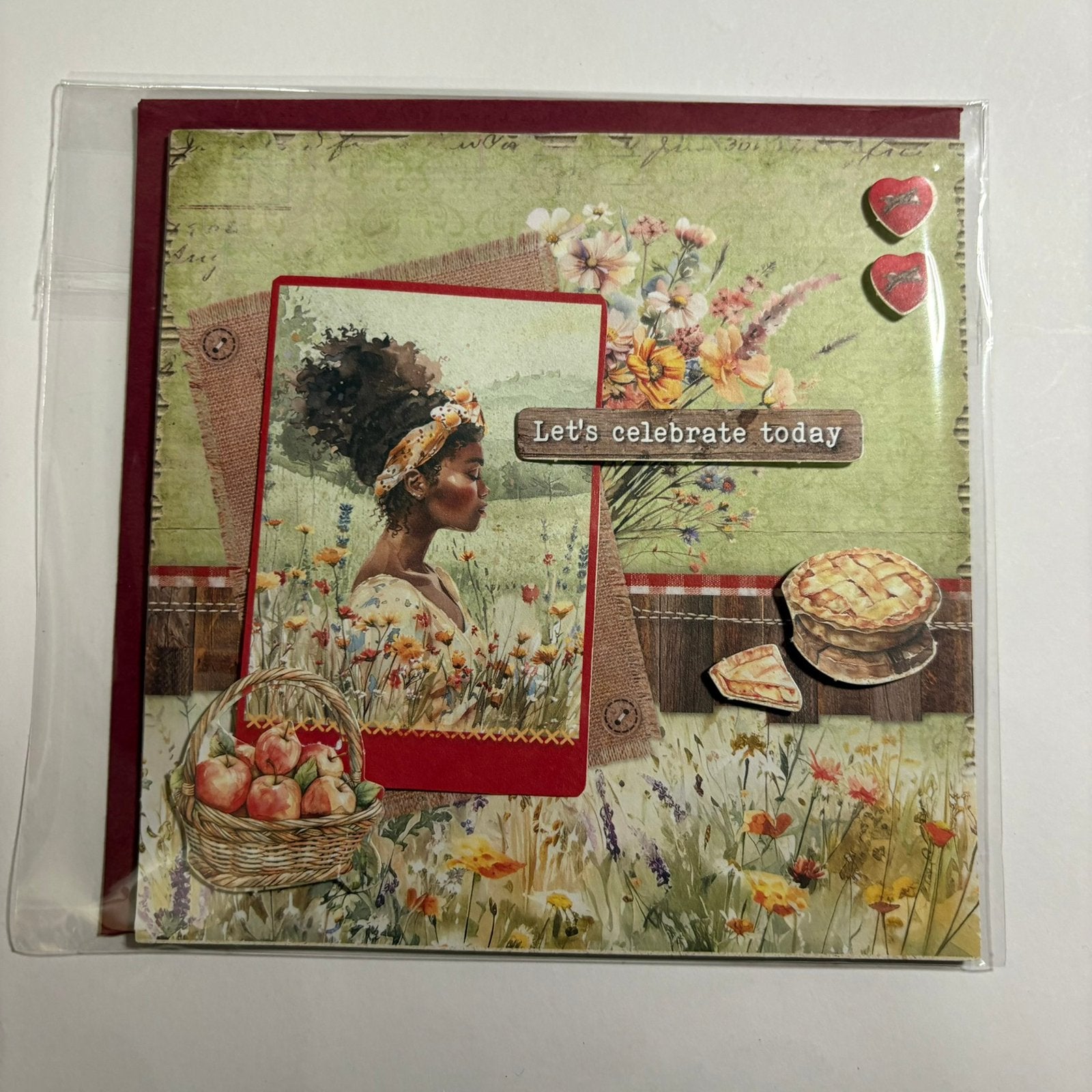 Kaart studio light donkere dame, Ophalen of Verzenden, Nieuw, Overige thema's