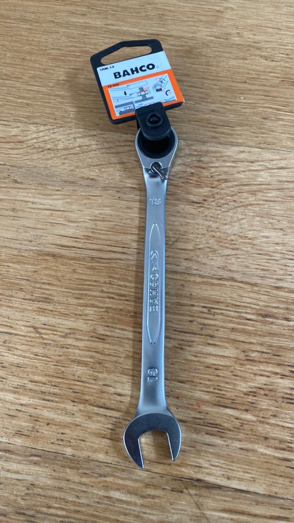 Bahco 13 mm steekringratelsleutel 1RM-13 nieuw.,, Ophalen of Verzenden, Nieuw