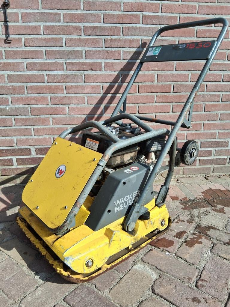 Wacker Neuson Trilplaat WP 1550, Tuin en Terras, Hand-tuingereedschap, Ophalen of Verzenden, Gebruikt