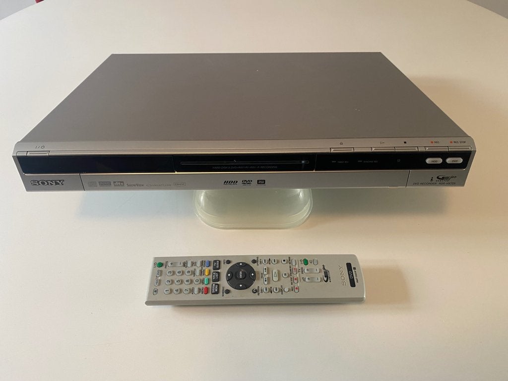 Sony DVD player / recorder RDR-HX 725, Met harddisk, Dvd-recorder, Ophalen of Verzenden, Zo goed als nieuw