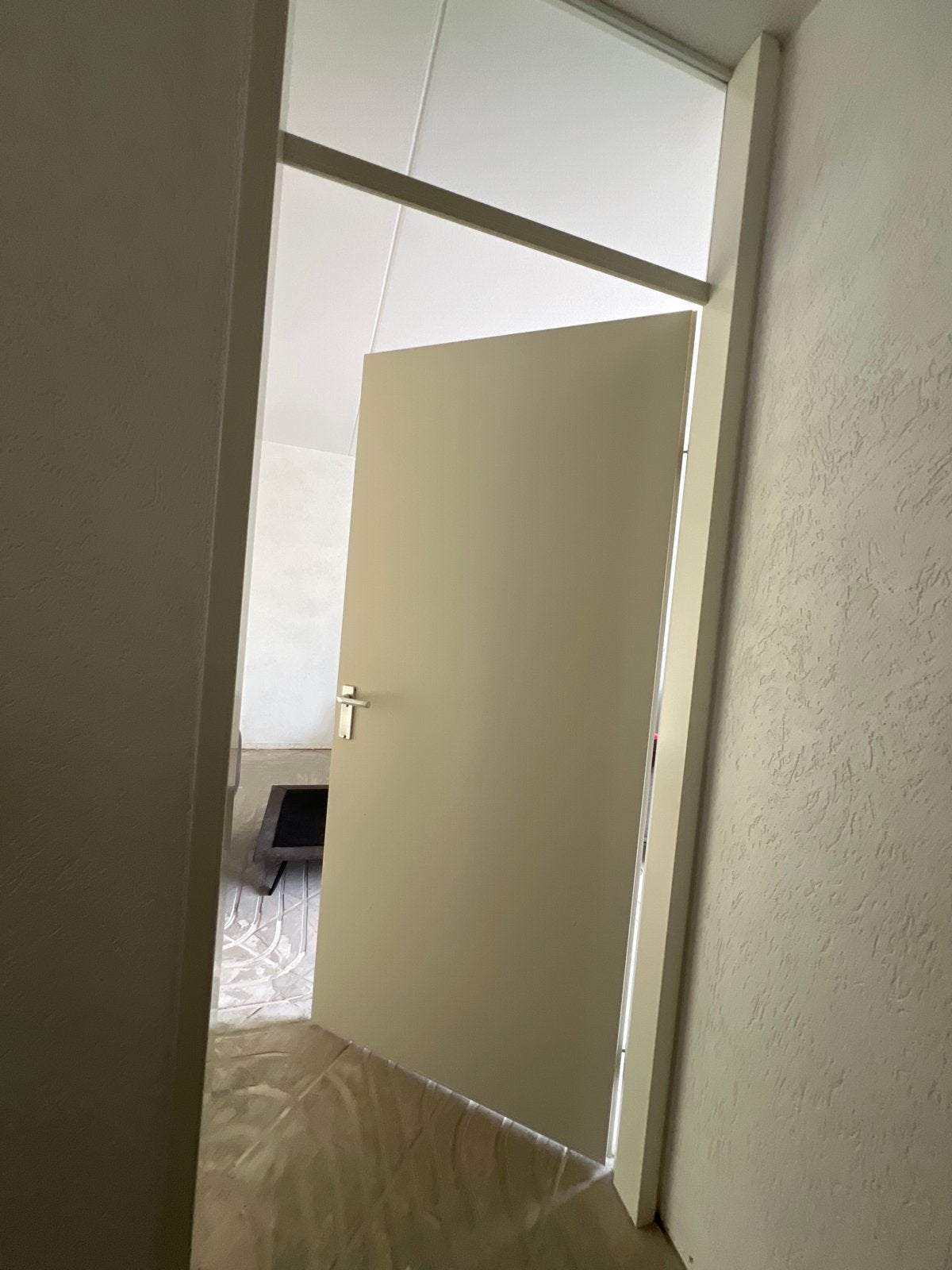 Binnendeur met bovenlicht - Zo goed als nieuw, Ophalen, 80 tot 100 cm, 215 cm of meer, Binnendeur