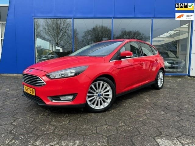 Ford Focus 1.0 Titanium NAP - Clima - Elek. Ramen, Gebruikt, Euro 6, Origineel Nederlands, 3 cilinders
