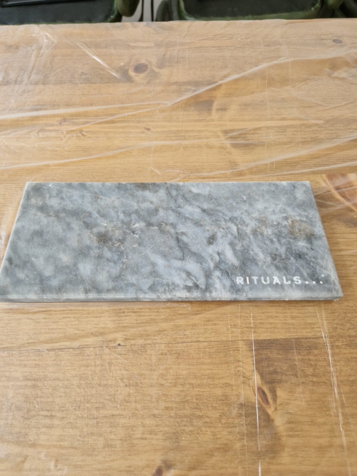Rituals marmeren zeepplankje, Huis en Inrichting, Ophalen, Zo goed als nieuw, Modern, Grijs