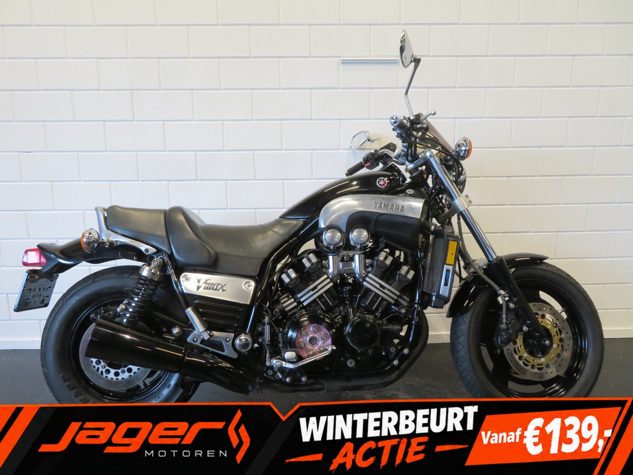 Yamaha V-MAX VMAX 1200 BLACK-MAX (bj 1998), Chopper, Gebruikt, Bedrijf