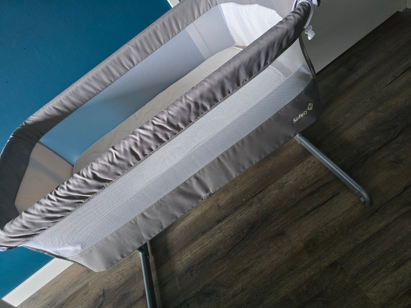 Safety 1st Co-Sleeper / Reisbedje - Grijs, Ophalen, Gebruikt, Reisbedje