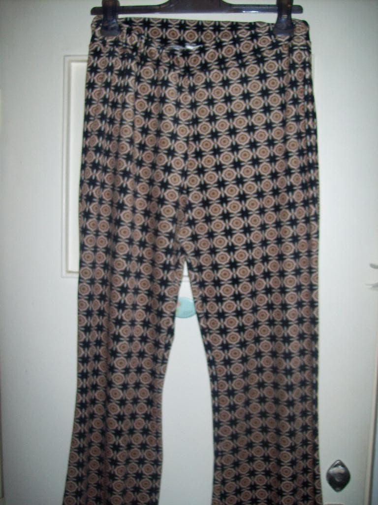 Legging met print  Velvet L42/44, Zwart, Maat 42/44 (L), Barcode, Nieuw