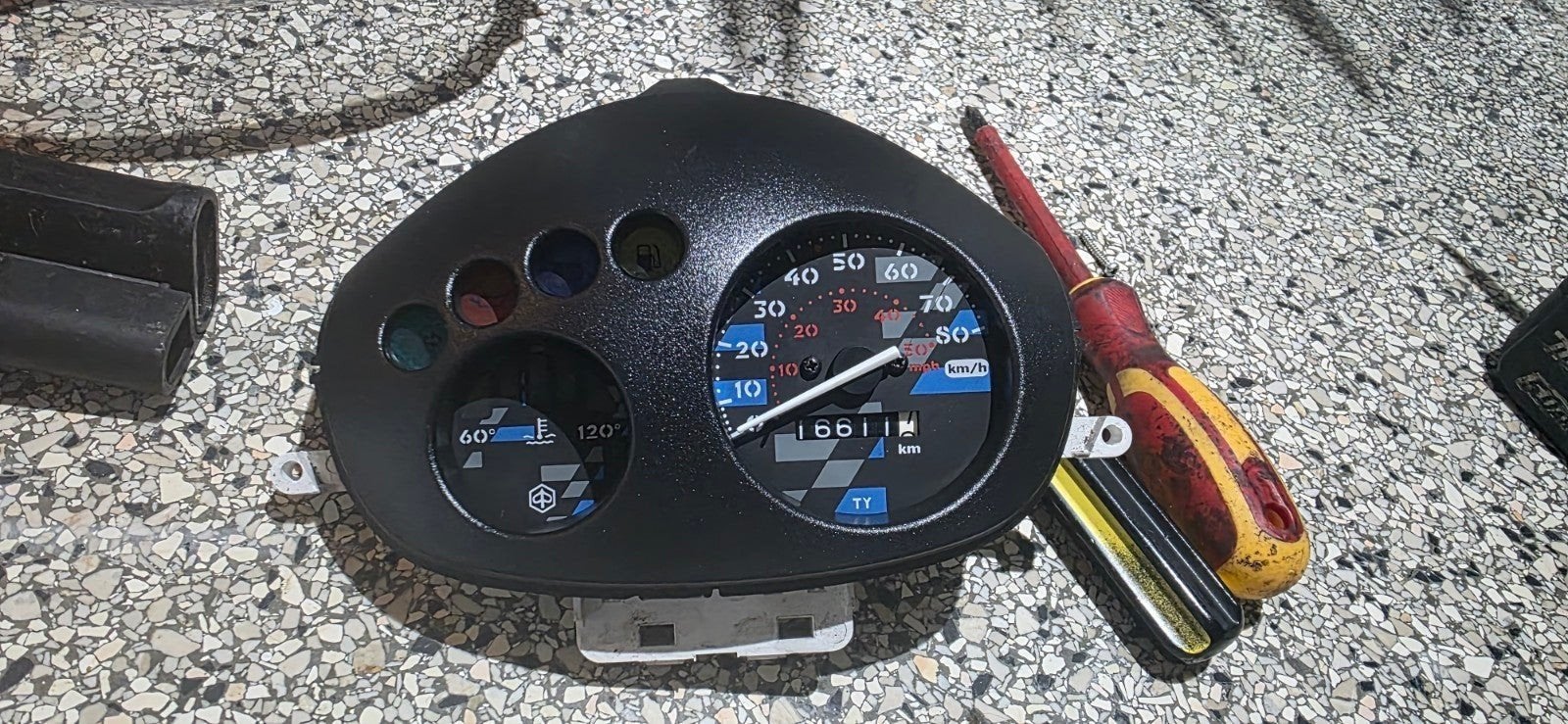 Zip H2O Dashboard, Ophalen of Verzenden, Gebruikt, Overige typen, Piaggio