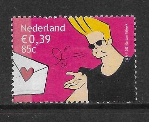 2001, Cartoons, Johnny Bravo [1996] (K1210), Postzegels en Munten, Ophalen of Verzenden