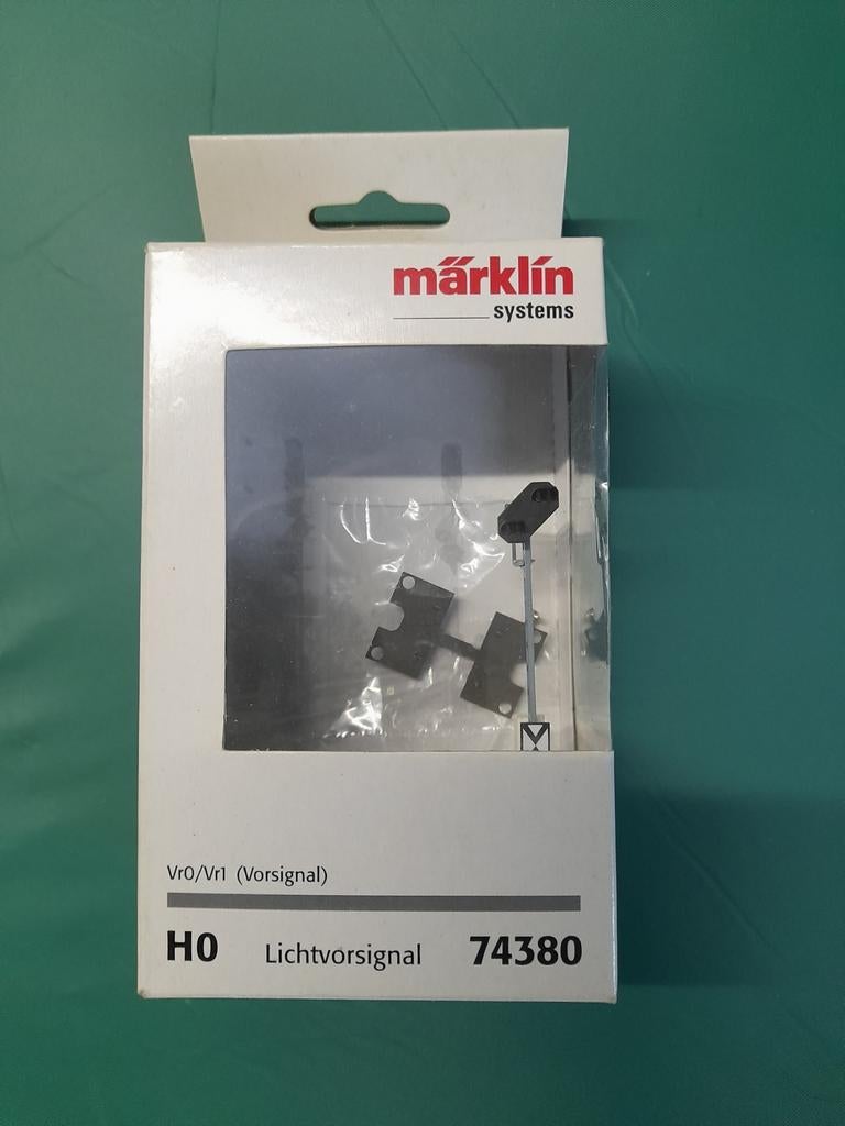 Märklin H0 Lichtvoorsignaal 74380 - Nieuw in doos, Hobby en Vrije tijd, Modeltreinen | H0, Wisselstroom, Overige typen, Nieuw