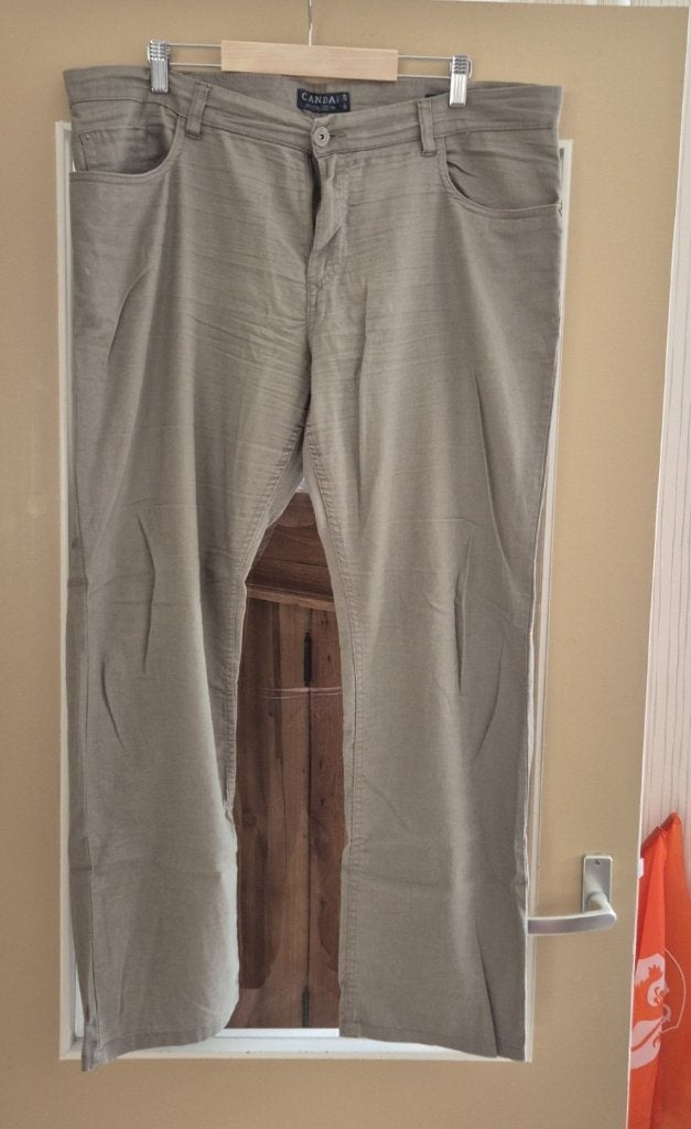 Dames Lange Broek, beige, maat M, Kleding | Dames, Maat 38/40 (M), Beige, Ophalen of Verzenden, Zo goed als nieuw
