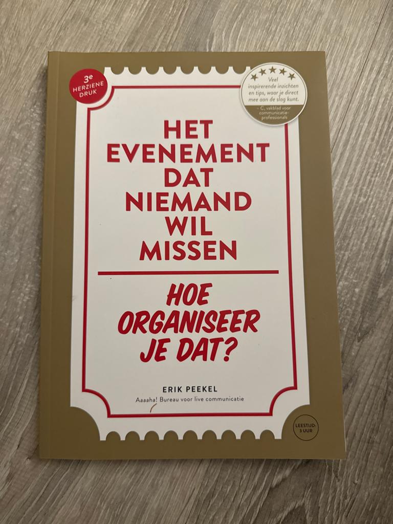 Erik Peekel - Het evenement dat niemand wil missen, Sociale wetenschap, Ophalen of Verzenden, Zo goed als nieuw, Erik Peekel