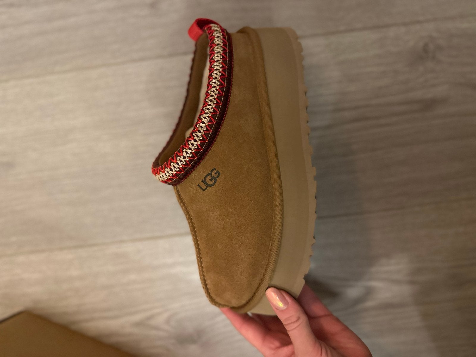Nieuwe Ugg Tazz pantoffels - Maat 36, Ophalen of Verzenden, Nieuw, Bruin, Pantoffels of Sloffen