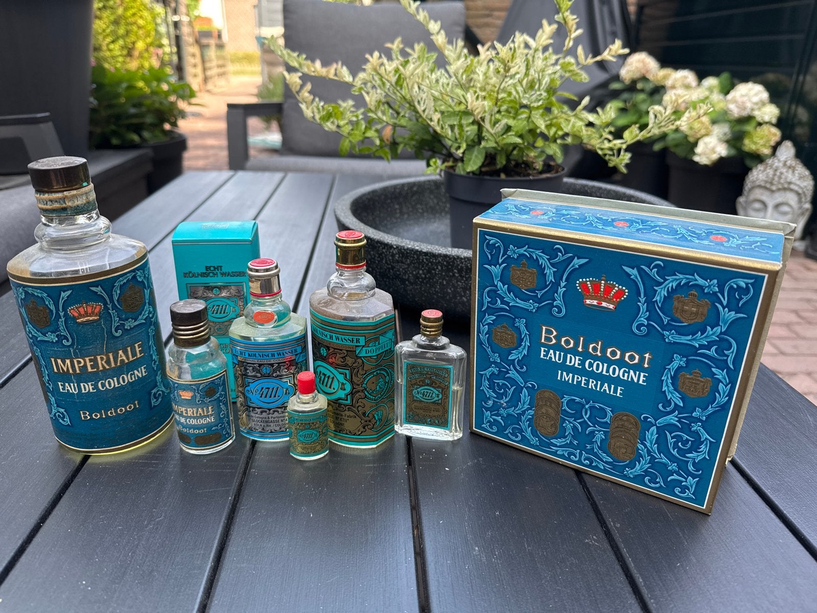 Vintage Boldoot Eau de Cologne collectie, Ophalen of Verzenden, Gebruikt