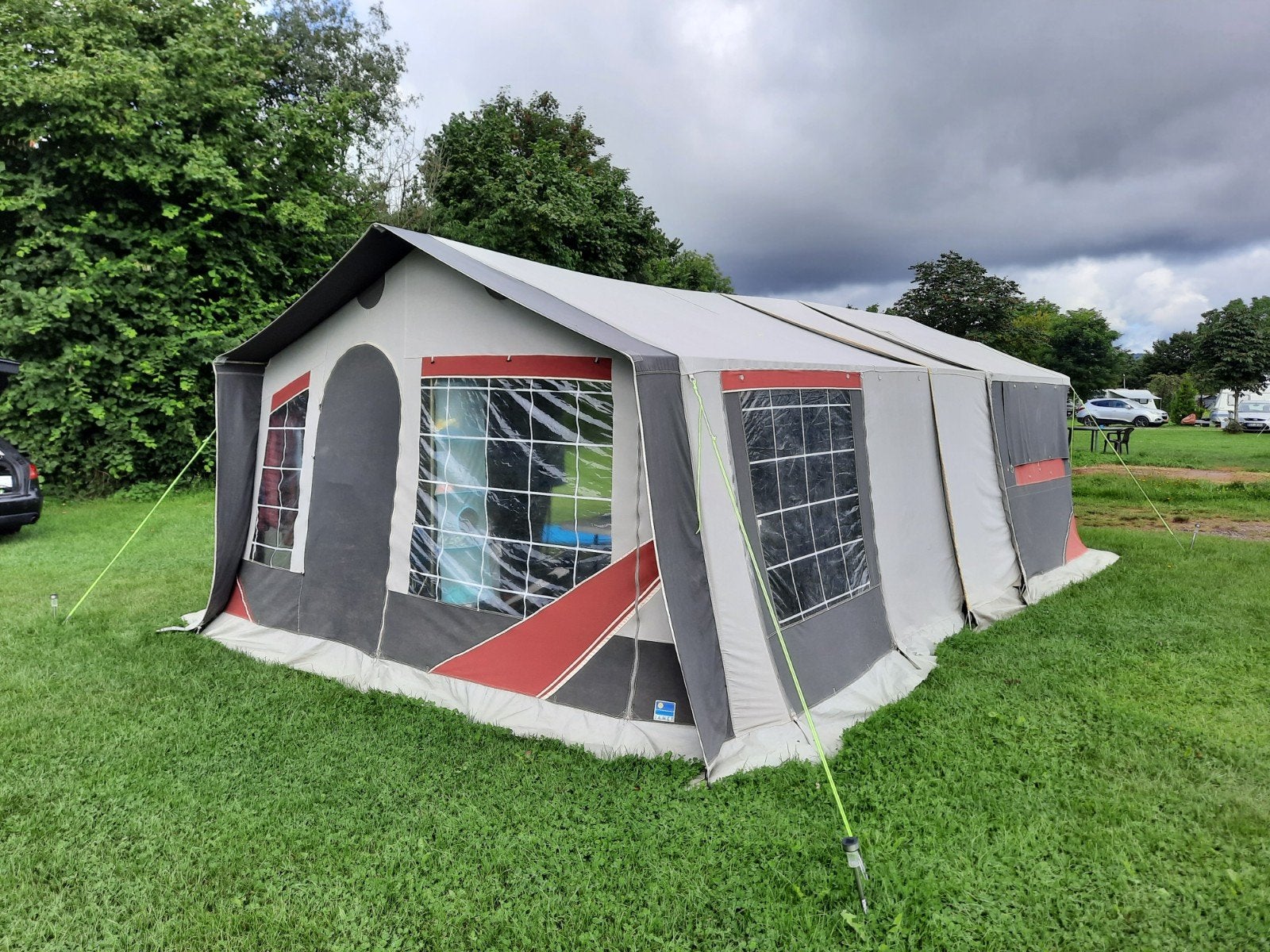 Vouwwagen Jamet Louisiana, Caravans en Kamperen, Tenten, tot en met 4, Ophalen