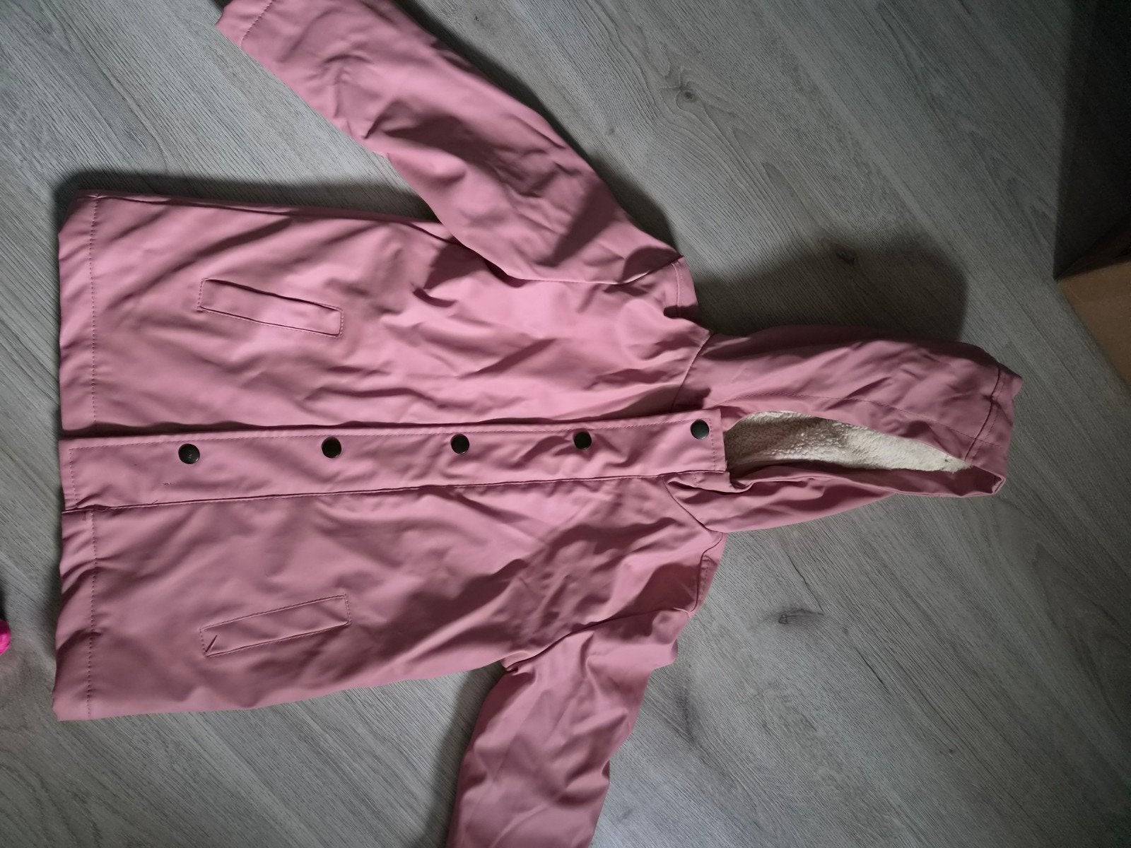 Hema Jas Roze Maat 110/116 - Herfst/Voorjaar, Ophalen of Verzenden, Hema, Meisje, Jas