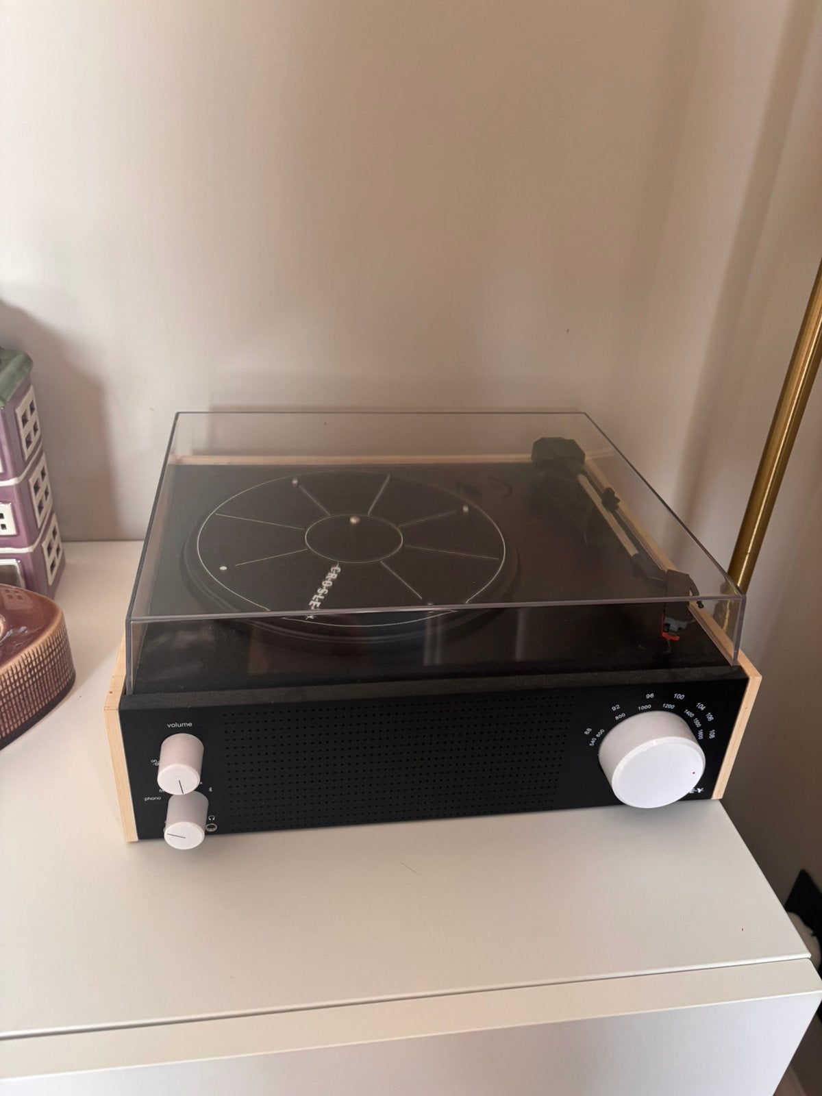 Crosley Platenspeler met ingebouwde speakers, Ophalen, Zo goed als nieuw, Platenspeler, Overige merken