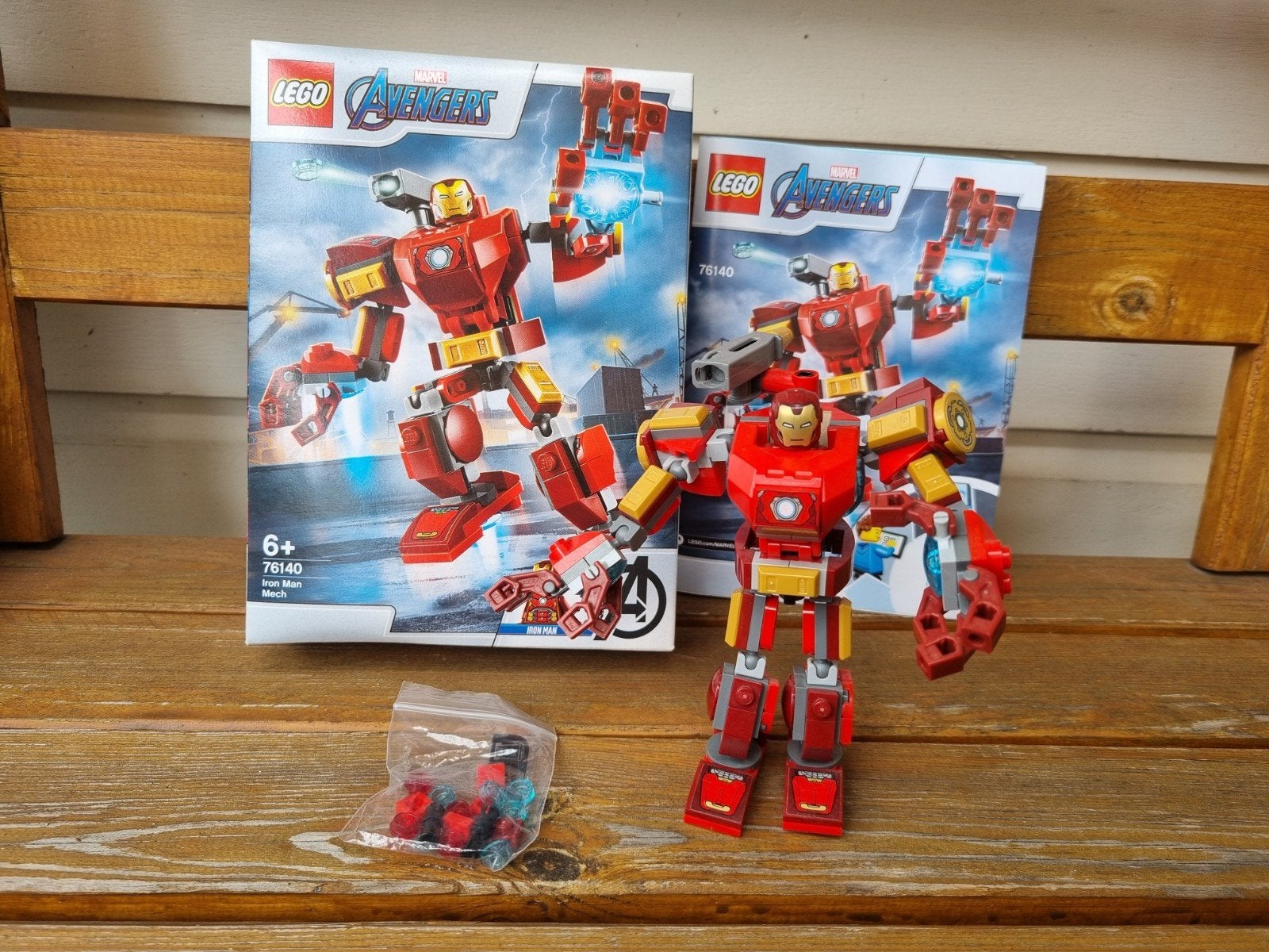 lego 76140 Marvel Avangers Iron man, Gebruikt, Marvel, Lego, Ophalen of Verzenden