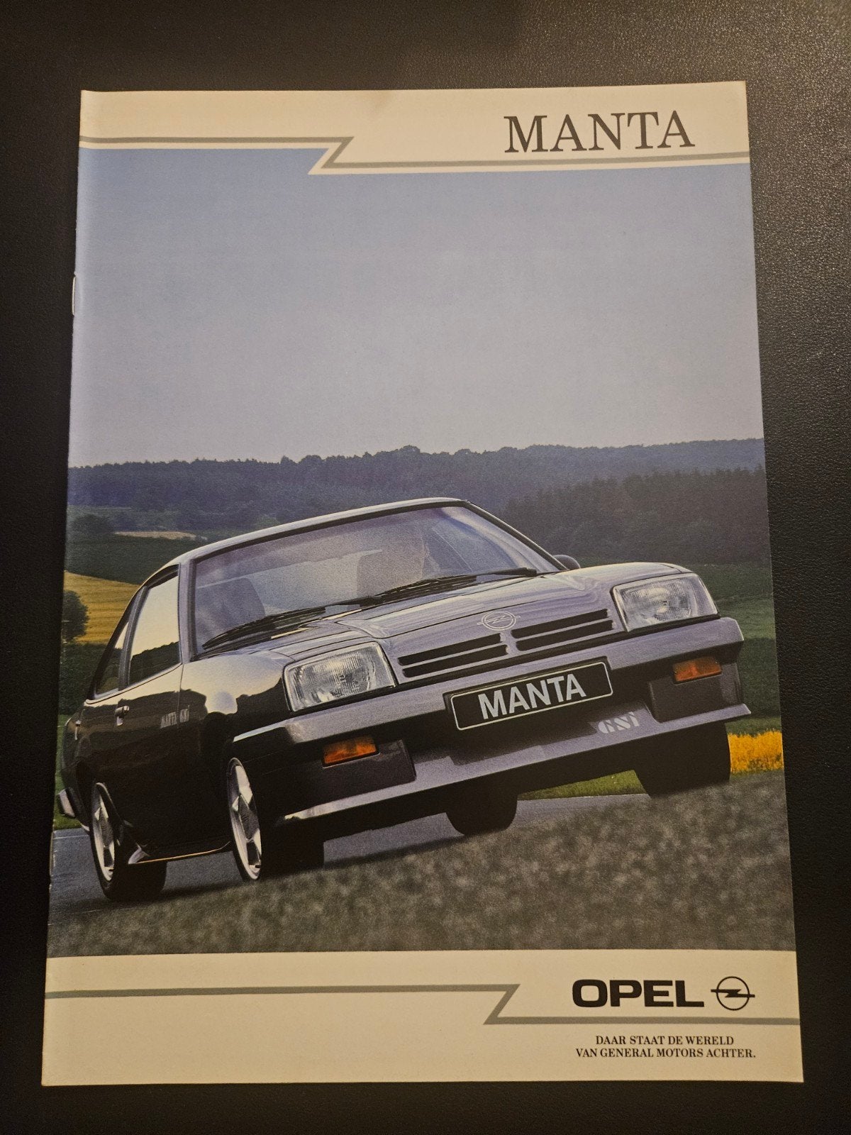 Brochure Opel Manta GT & GSi 1988, Ophalen of Verzenden, Zo goed als nieuw, Opel